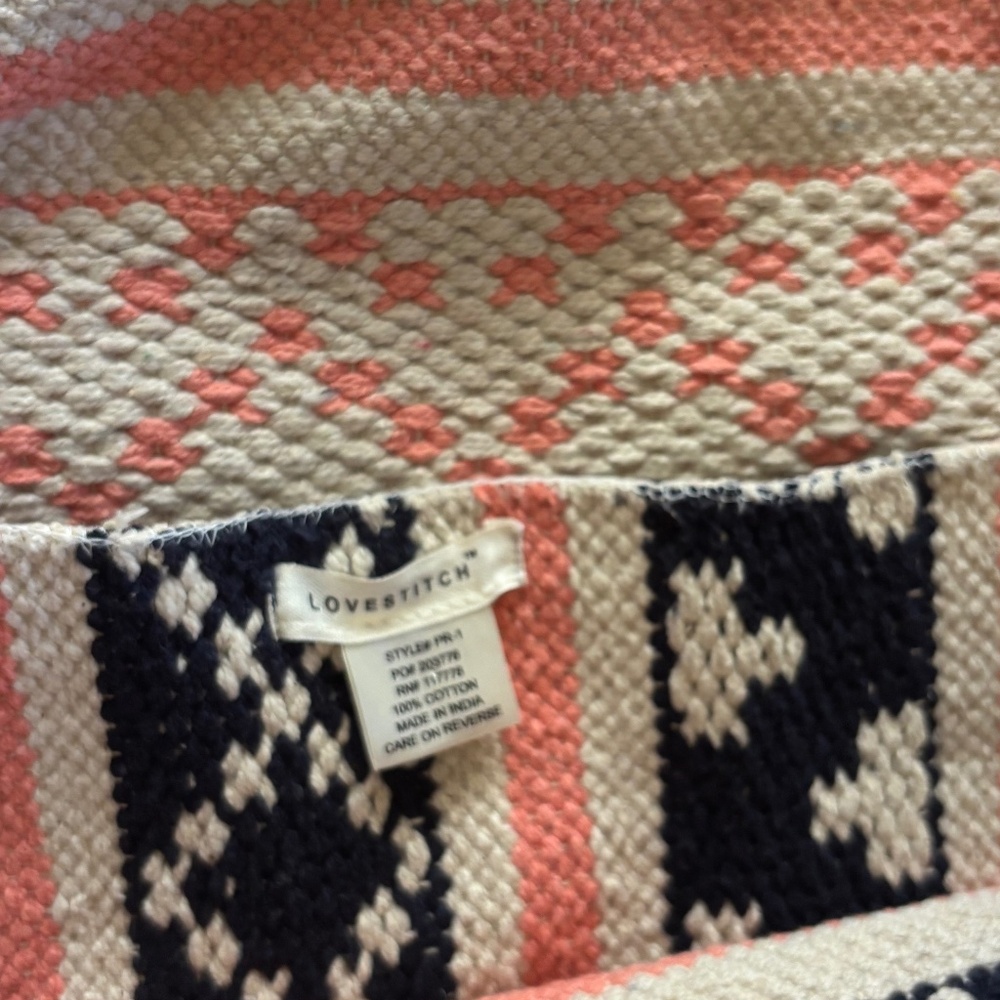 LOVESTITCH TAPESTRY MESSENGER BAG-NWOT - Picture 6 of 11